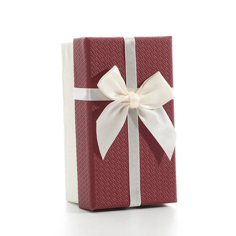 Color Luxury Lid Box Gift Box for Present with Ribbon Bow