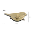 DIY Bird Bag Lock Hardware Accessories Metal Cute Bird Shape Handbag Turn Lock