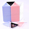 Bulk Wholesale Triangle Plastic Jewelry Tray Epoxy Gel More Colors for Choice 73x10mm 80PCs/Bag 868013