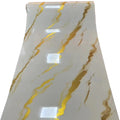 1200*3000mm Interior Stick Wall Decoration White Glossy Hotel Bathroom Marble Floor Tile Living Room PVC Marble Wall Sticker