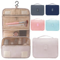 Quality Travel Makeup Bags Women Waterproof Cosmetic Bag Toiletries Organizer Hanging Dry and Wet Separation Storage Bag High
