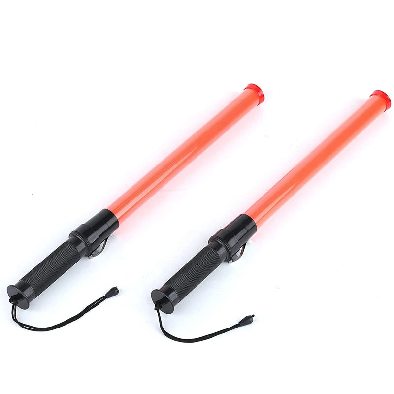 54cm Length Security Signa Traffic Control Flashing Light Led Warning Baton