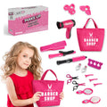 New Style Factory Direct Sale B/O 15pcs Pretend Play Beauty Set Hair Salon Makeup Set Fun Play Girl Toys Regalo Pare Ninas