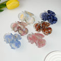 Sweet Flowers Acetate Hair Clip Fashion Updo High Quality Cute Shark Clip Exquisite Design Simple Hair Accessories