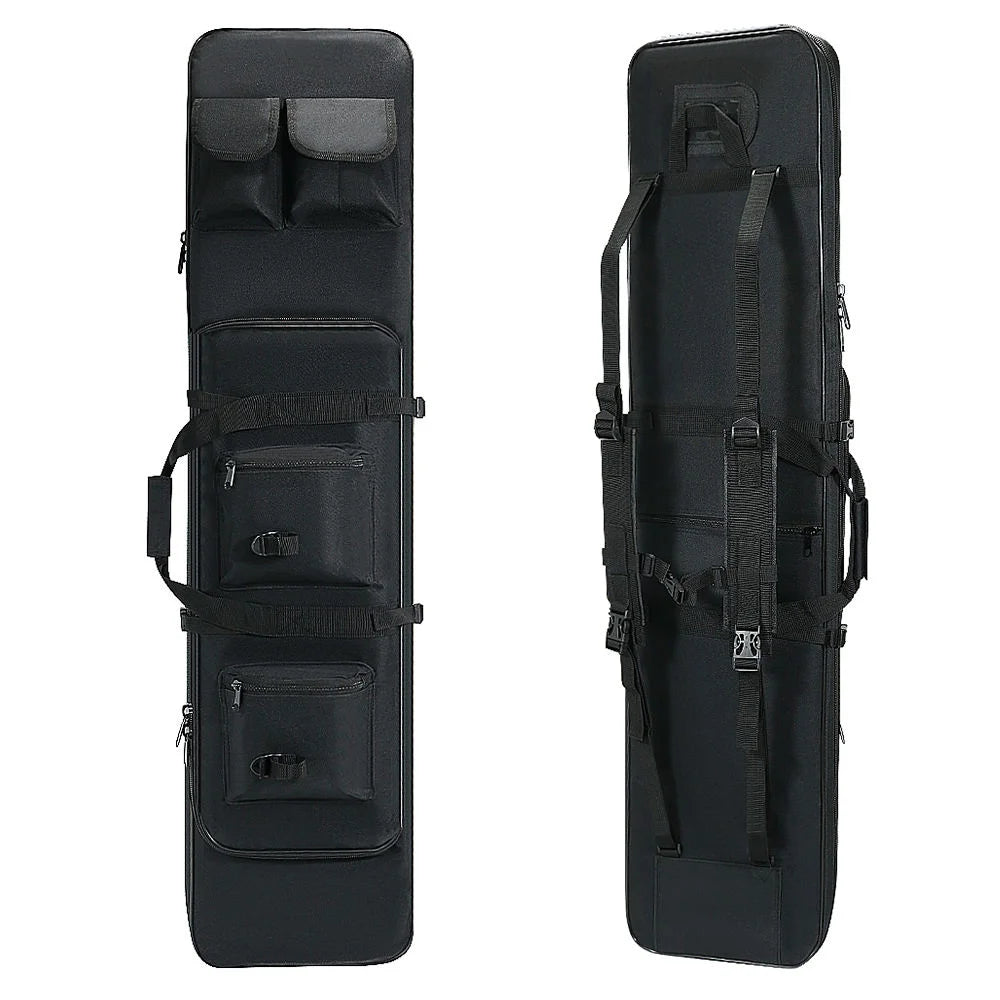 37'' 47'' Tactical Double Gun Backpack Shooting Hunting Waterproof Long Gun Bag Carry Protection Case