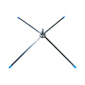 Hot Selling Promotional Beach Flag Base Feather Banner Chrome-Plated 360 Rotate Cross Flag Base