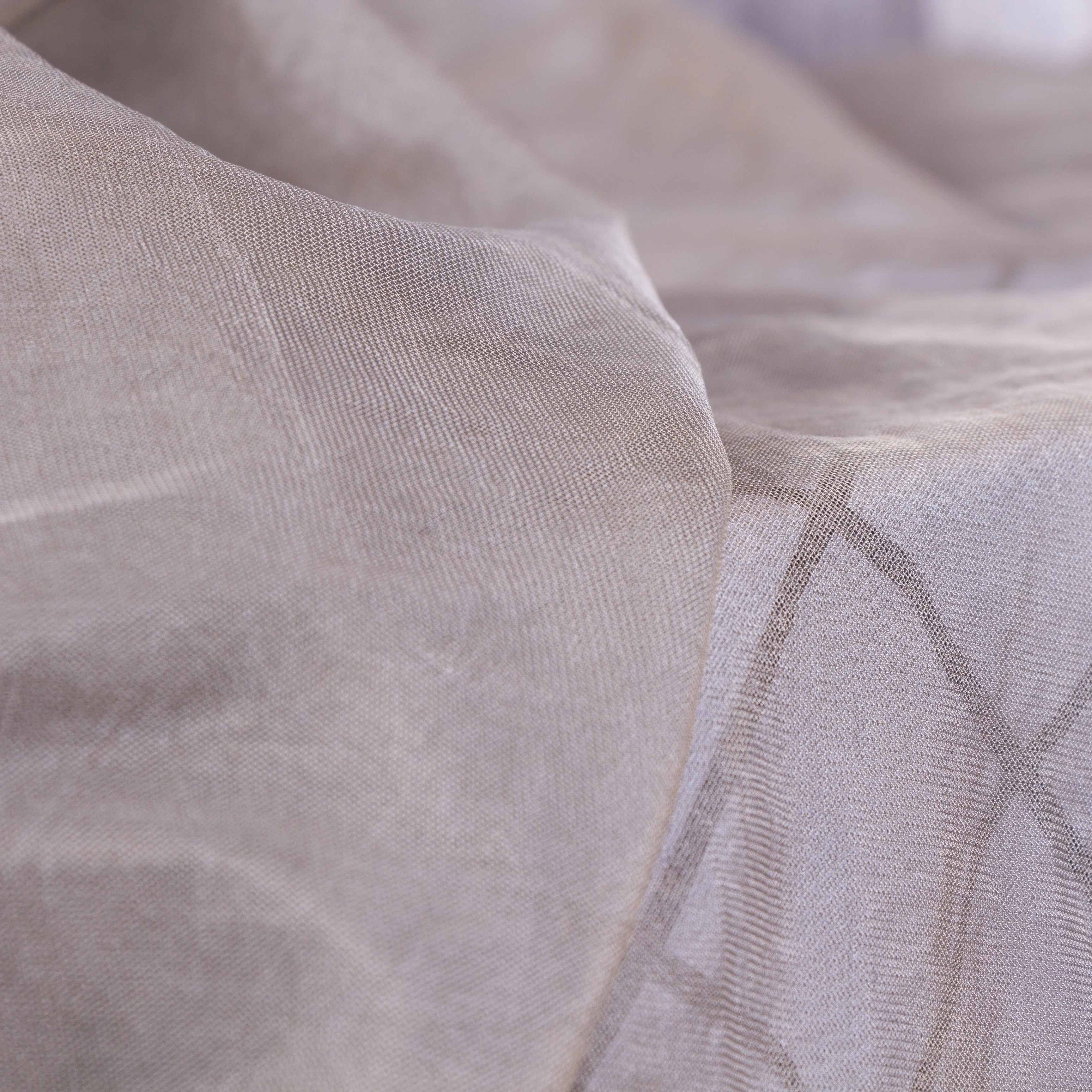 100% Silver Fiber Mesh Fabric - High-Shielding EMF Protection for Mosquito Nets