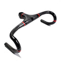 YOUME New Ultra Light Durable Road Bike & BMX Carbon Fiber Handlebar Black 300g 28.1-29.5mm Clamp Diameter Bicycle Components