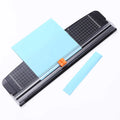 Eco-friendly Lightweight Business Card Cutter Factory OEM Manual for Customer Sliding Knife Black Plastic