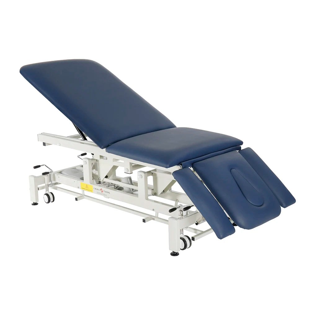 Adjustable Electric Medical Stretcher Physiotherapy Tilt Bed for Physical Therapy Treatment Massage Examination Couch Foam Couch