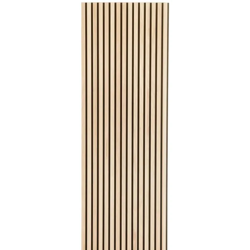 Soundproof Natural Wood Veneer Wood Slat Acoustic Wall Panels Akupanel