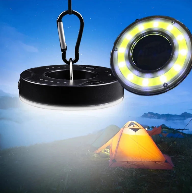 Multi-functional Retro Outdoor Hanging Waterproof Emergency Rechargeable Tent Home Led Lighting Lantern Camping Light