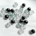 Luster Factory Price Moissanite Ball Round Stone Beads Moissanite Beads for Jewelry