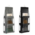 Dust-Proof Hanging Handbag Organizer for Bathroom Wardrobe Closet Storage Holder for Purse Clutch