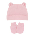 Winter Thicken Newborn Baby Hats Mittens Sets Cotton Infant Cap Toddlers Beanies for 0-1 Yrs Boys Girls