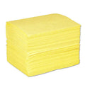 100% PP Meltblown Yellow 40x50cm 3mm Medium-light Chemical Absorbent Sheets for Liquid Spill