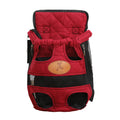 Portable Breathable Mesh Fabric Pet Front Shoulder Bag Quality Outdoor Cat Travel Chest Carrier Dog Travel Backpack