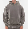 High Quality Heavy Weight Hoddie Gsm Hoodie Men logo Oversized Blank Stone Washed Vintage Puff Printing Hoodie Free Sample