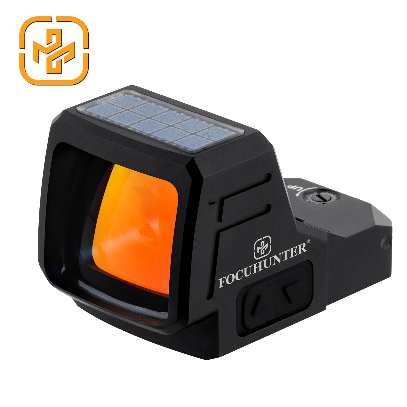 FOCUHUNTER Hunting 1X26mm Red Dot Sight Large Window Solar Motion Sensor Tactical Shockproof Reflex Solar Red Dot Sight
