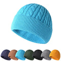 Wholesale Custom Eco-friendly Digital Printing Common Acrylic Knitted Unisex Fashion Short Fisherman Beanie Winter Travel Hat