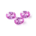 ROOMY 5A Attractive Loose Gemstone Class Ring  Ruby Stone  Rose pink Lab Created pink Oval Ruby  Gems