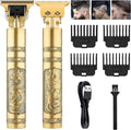 Men's T9 T-Blade Electric Hair for Clipper Cordless USB Rechargeable Grooming Kit Stainless Steel Beard Trimmer for Household