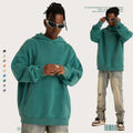 Heavyweights Acid Washed Blank Hoodie Vintage Acid Wash Hoodie Boxy Fit Blank Oversized Hoodie Wholesale Men's Clothing 2022