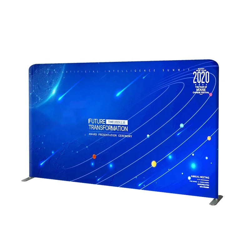 Custom Tension Fabric Backdrop Aluminium Backdrop Display Stand Tension Fabric Display
