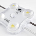 AC110V 220V 4 LEDs High Voltage Module Lights IP67 Injection Square Module Smd2835 No Need Power Supply Led Sign Backlights