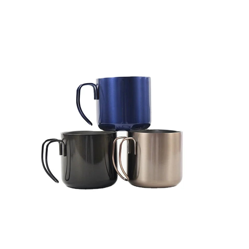 Double Wall Vacuum Travel Mug Stainless Steel Camping Insulated Cup