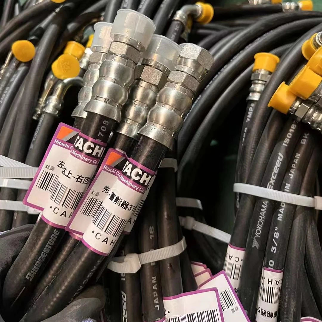 New Hitachi as ZX470H-3 Hydraulic Hose Kit for Excavator Hose Repair in Retail Manufacturing Plant and Machinery Repair Shops