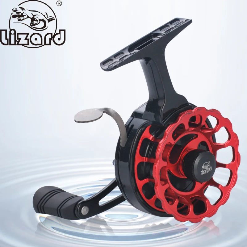 Lizard Quick Drag Free Runner Reel Ratio 3.6 Bearing 3+1BB High-foot Winter Ice Fishing Raft Fishing Reel