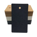 Custom Logo Printed Kraft Paper Jewelry Holder Card Necklace Earring Packing Cards High Visibility for Jewelry Tags Packaging