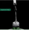 High Gloss No-Wipe UV Gel Top Coat Base Coat LED Nail Polish for Art & Salon Use Manufacture's Private Label