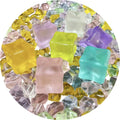 Color Luminous Ice Cubes Artificial Acrylic Ice Stone Luminous Bottle Display Photography Props Wedding Party Decoration
