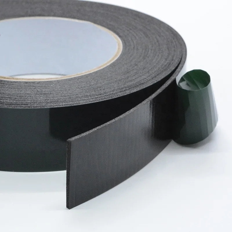 Customized Width and Length Waterproof Strong Sticky Solvent Acrylic Masking Double Sided PE Foam Adhesive Tape