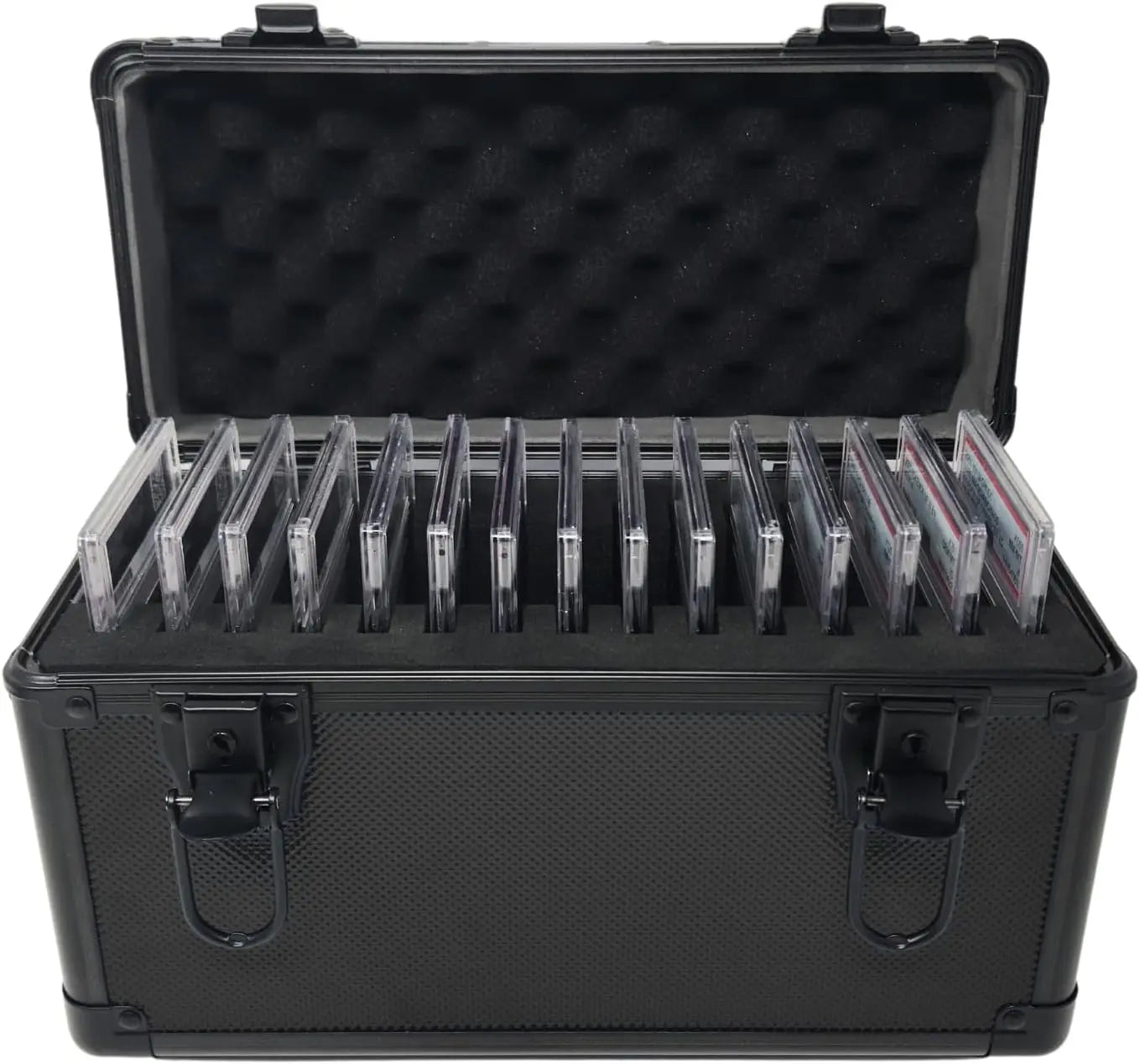 Aluminum Chest for Graded Sports & Trading Cards | Card Case & Graded Slab Storage Case Box