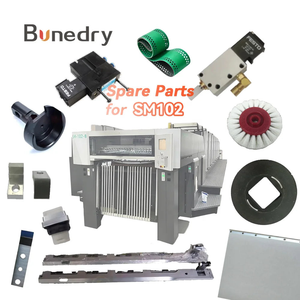 M2.184.1111/05 Solenoid Valve 6mm New Condition Spare Part for SM52 SM74 4mm HDB SM102 Offset Printing Machine