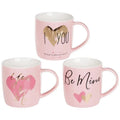 2026 Custom Nordic pink Ceramic Mug Valentine's Day Gifts Coffee Cup With logo
