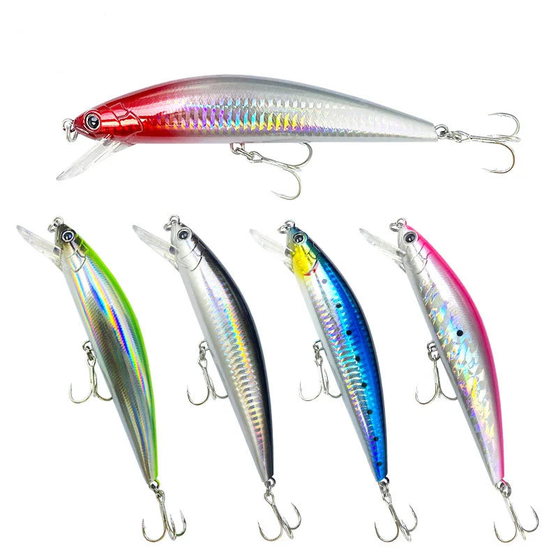 Seabass Lure 67g 140mm Sinking Heavy Minnow Fishing Lures Super Long Casting Hard Lures Winter Artificial Fishing Baits Wobblers