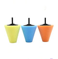 3 Inch  80mm Polishing Cone Car Buffers Polishers Drill Polishing Wheel Sponge Buffing Foam Ball Buffing Pads for Auto Detailing