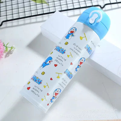 Creative Cartoon Student Water Cup 304 Stainless Steel Cartoon Vacuum Bottle  Thermos Cup1615
