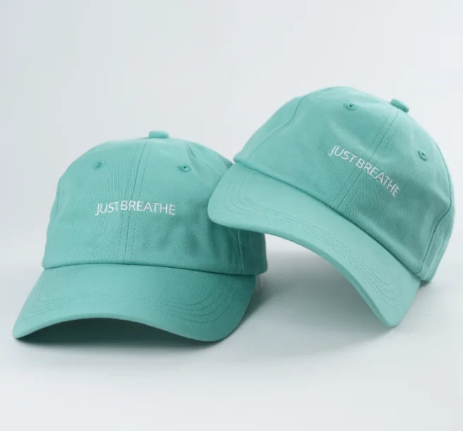 Embroidery 6 Panel Curved Brim Sports Dad Hat Candy Colors Letter Cotton Baseball Cap for Men and Women