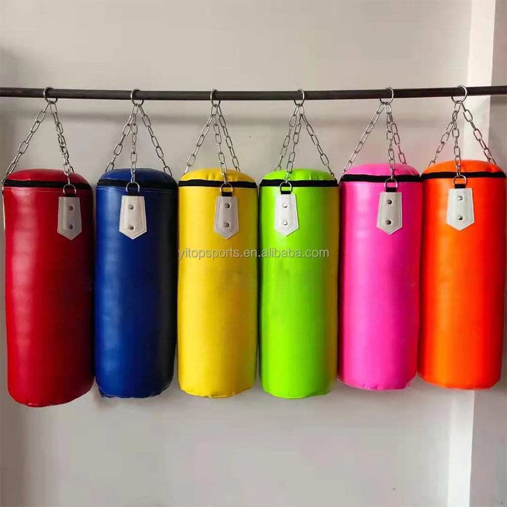 Customized Kids Boxing Equipment Heavy Punching Bag Suspended Sandbag