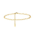 ICEBELA Trendy Jewelry 925 Sterling Silver Diamond-Shaped Link Chain Anklets Rhodium Plated Ancle Wholesale Chain Anklets