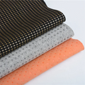 High Quality PU Leather Sofa Cushion Anti-Skid Non-Slip Fabric with Cotton Dot and Plastic Drop Stitch Waterproof for Bag Use