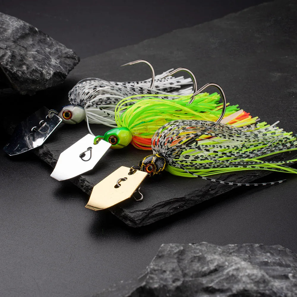 Anti-Hanging Sequin Bearded Man's Bottom Fishing Lure PVC Composite Jig Water Barrier for Freshwater Salmon Printed Condition
