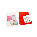 Eco-Friendly Recyclable Cardboard Display Stands Plain Printed Foldable Rack for Greeting Cards