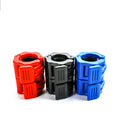 LS3059 Nylon Material Barbell Locking Collars Wholesale Weight Lifting Clips Clamp