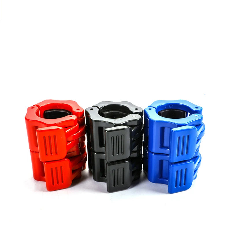 LS3059 Nylon Material Barbell Locking Collars Wholesale Weight Lifting Clips Clamp